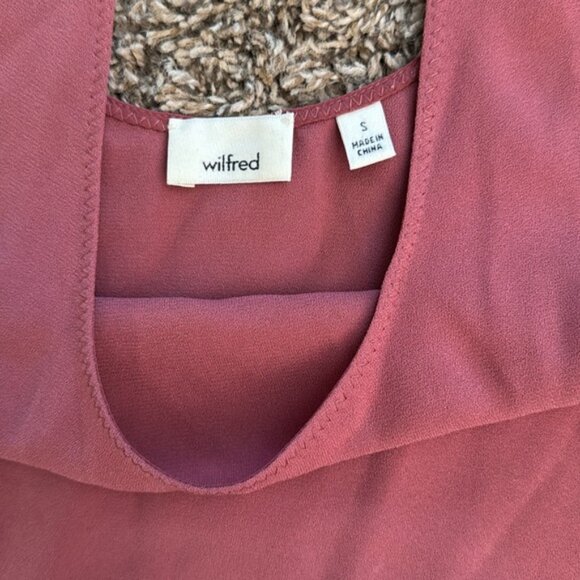 Aritzia Wilfred Scoop Neck Tank Blouse Size Small - Picture 4 of 8